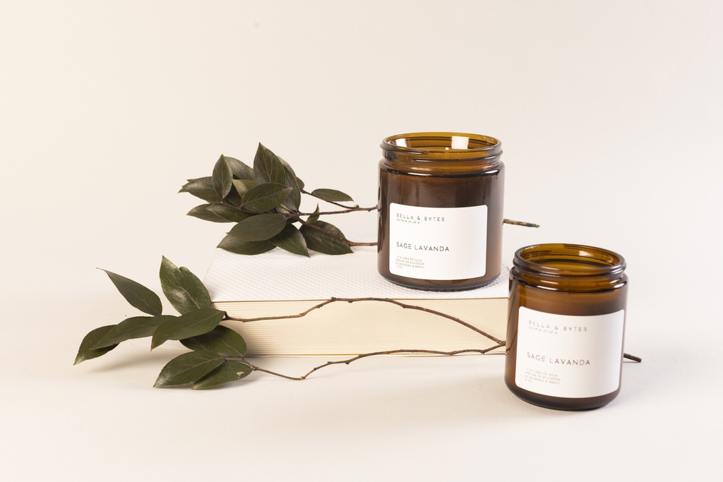 VELA DE SOJA SAGE LAVANDA