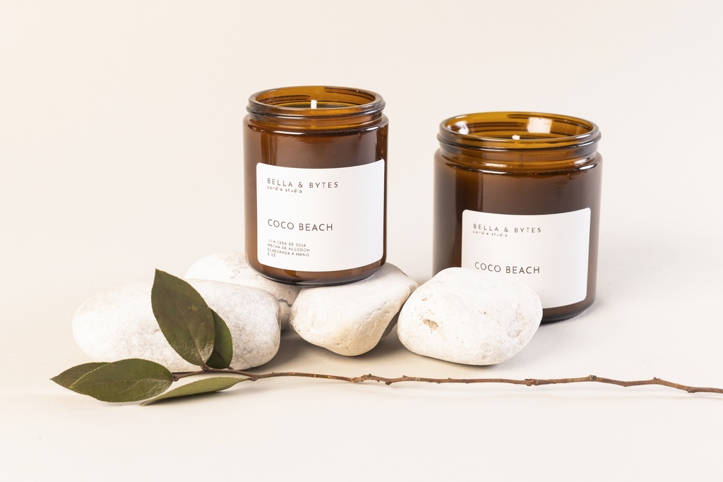 VELA DE SOJA COCO BEACH