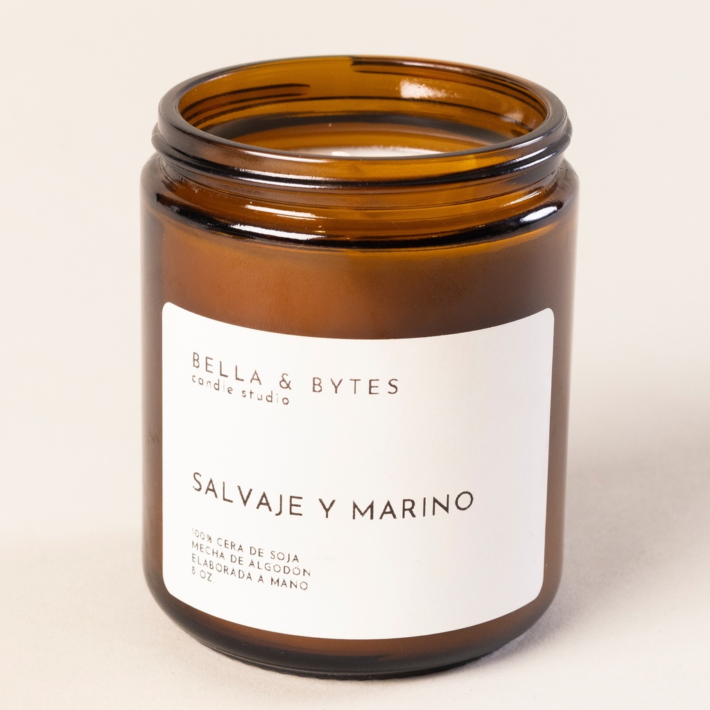 VELA DE SOJA SALVAJE Y MARINO