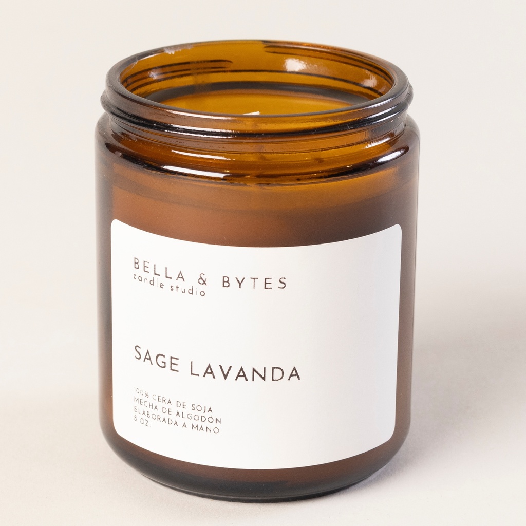 VELA DE SOJA SAGE LAVANDA