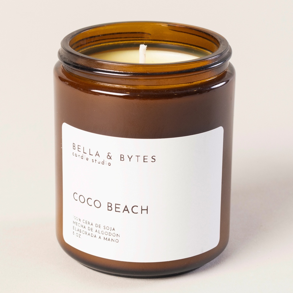 VELA DE SOJA COCO BEACH