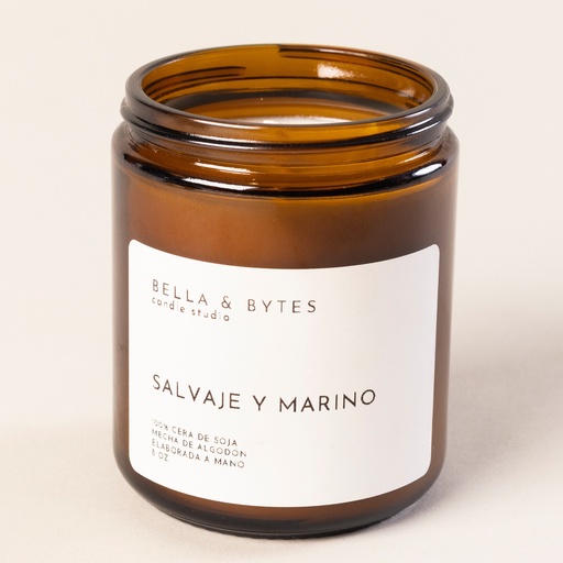 VELA DE SOJA SALVAJE Y MARINO